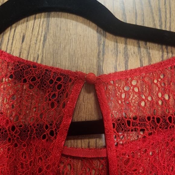 NWOT The Kooples Red Cocktail Dress - Picture 5 of 11